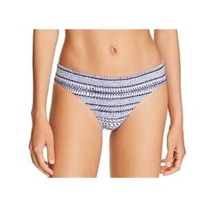 NWT Splendid Nautical By Nature M High-Waisted Cheeky Bikini Swim Bottoms #97730